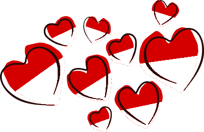 Loving Monaco hearts